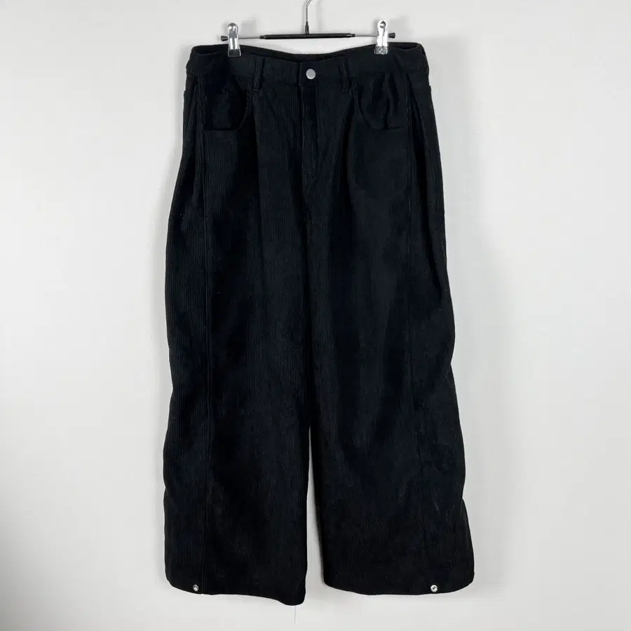 코듀로이 기모 밴딩 스판 오버핏 바지 남2XL/라덴