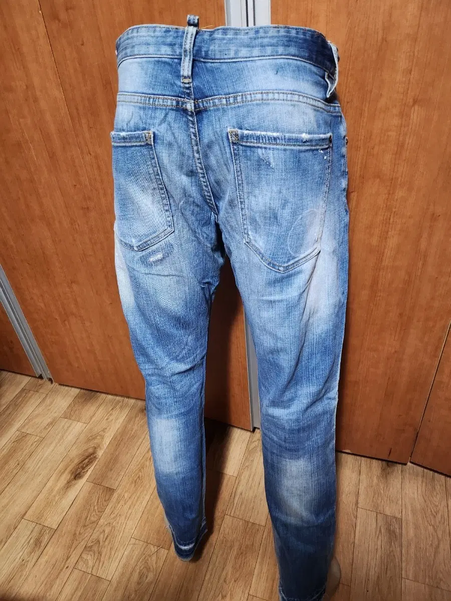 [정품] 디스퀘어드2 섹시트위스트 디스트로이드 데님 팬츠 (50/33~34inch) 커팅진
