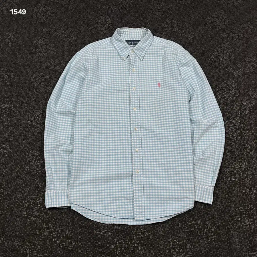 [L] 폴로 랄프로렌 커스텀 핏 깅엄 체크 셔츠