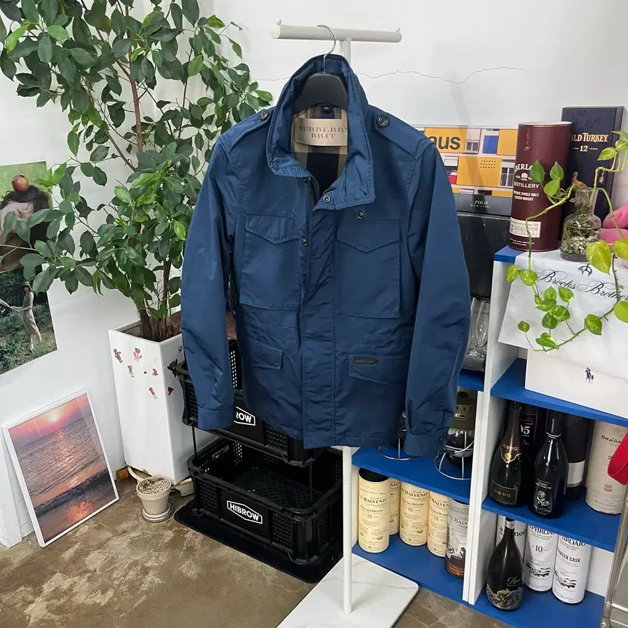 버버리브릿 필드자켓 S