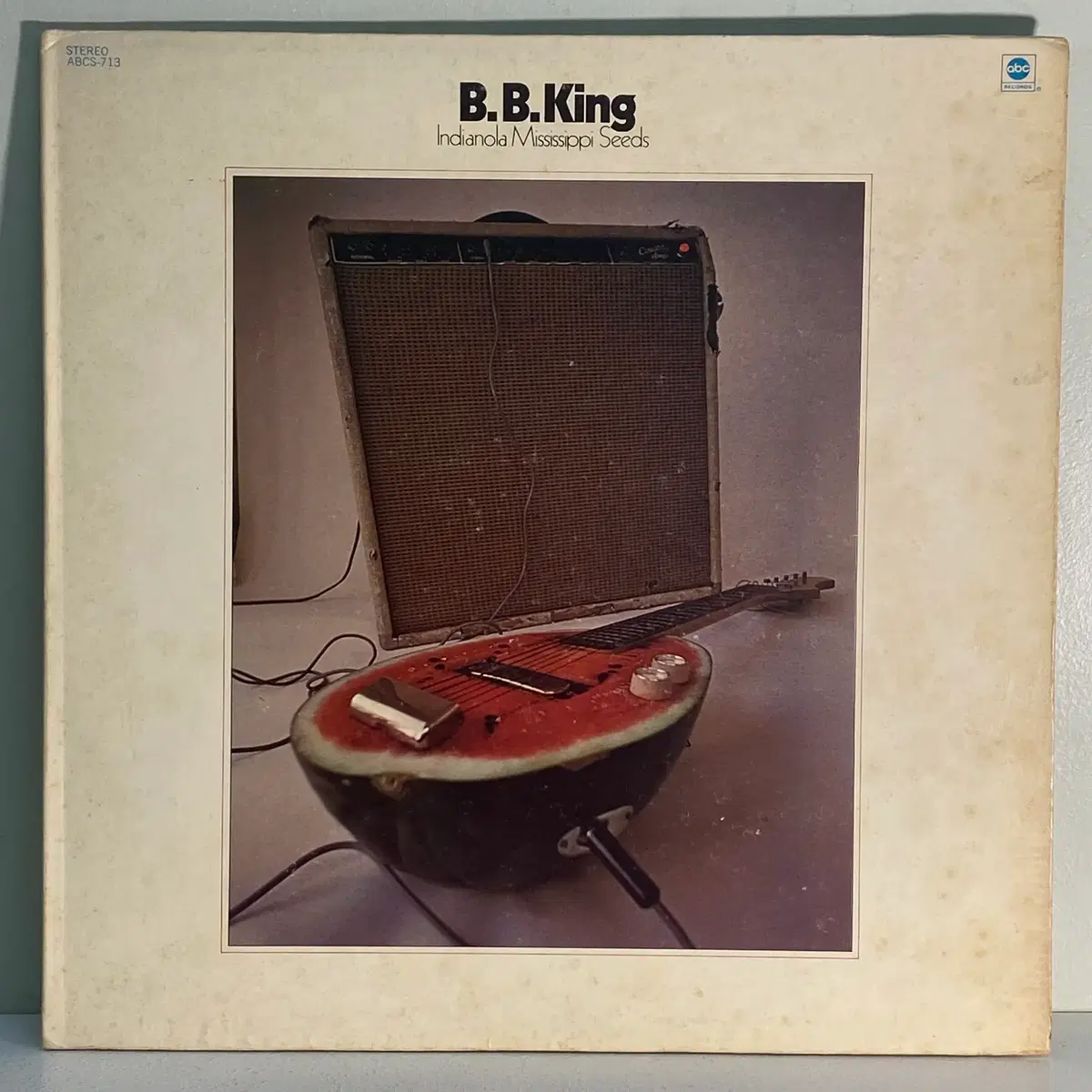 (수입중고LP-블루스) B.B. King -Indianola Mississippi Seeds