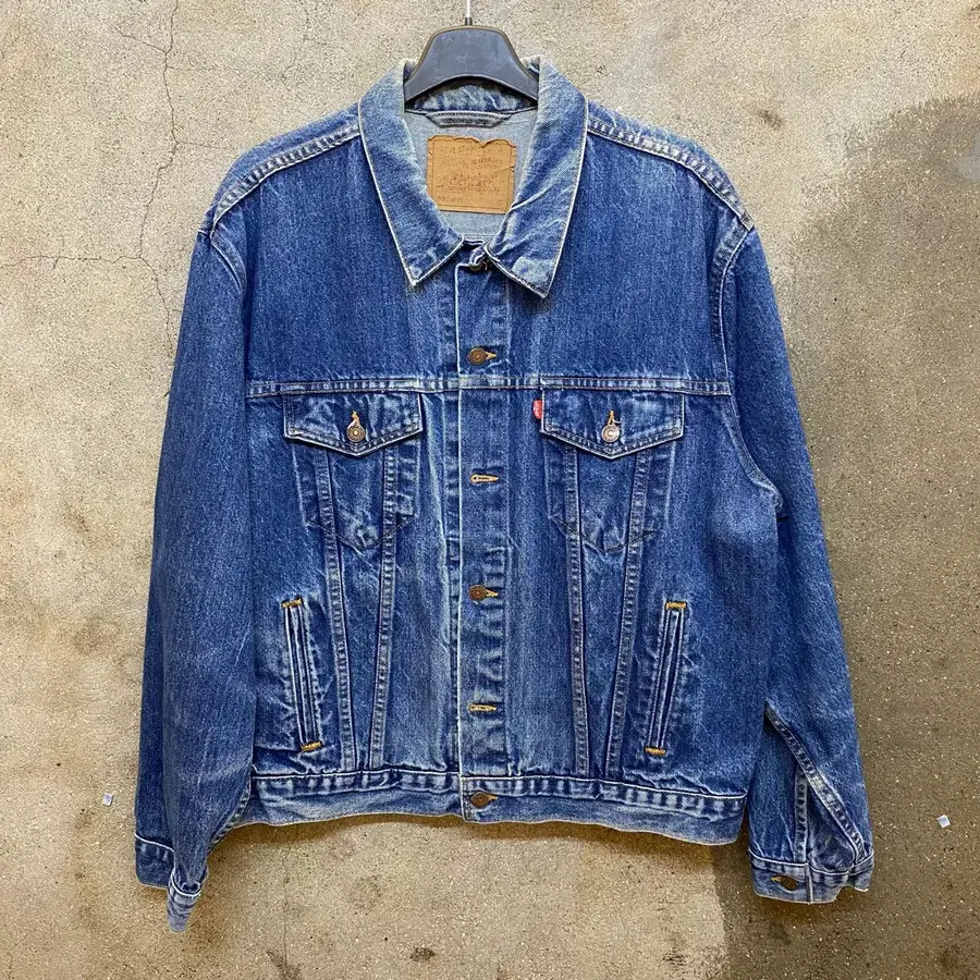 90s made in usa 리바이스 데님자켓 청자켓