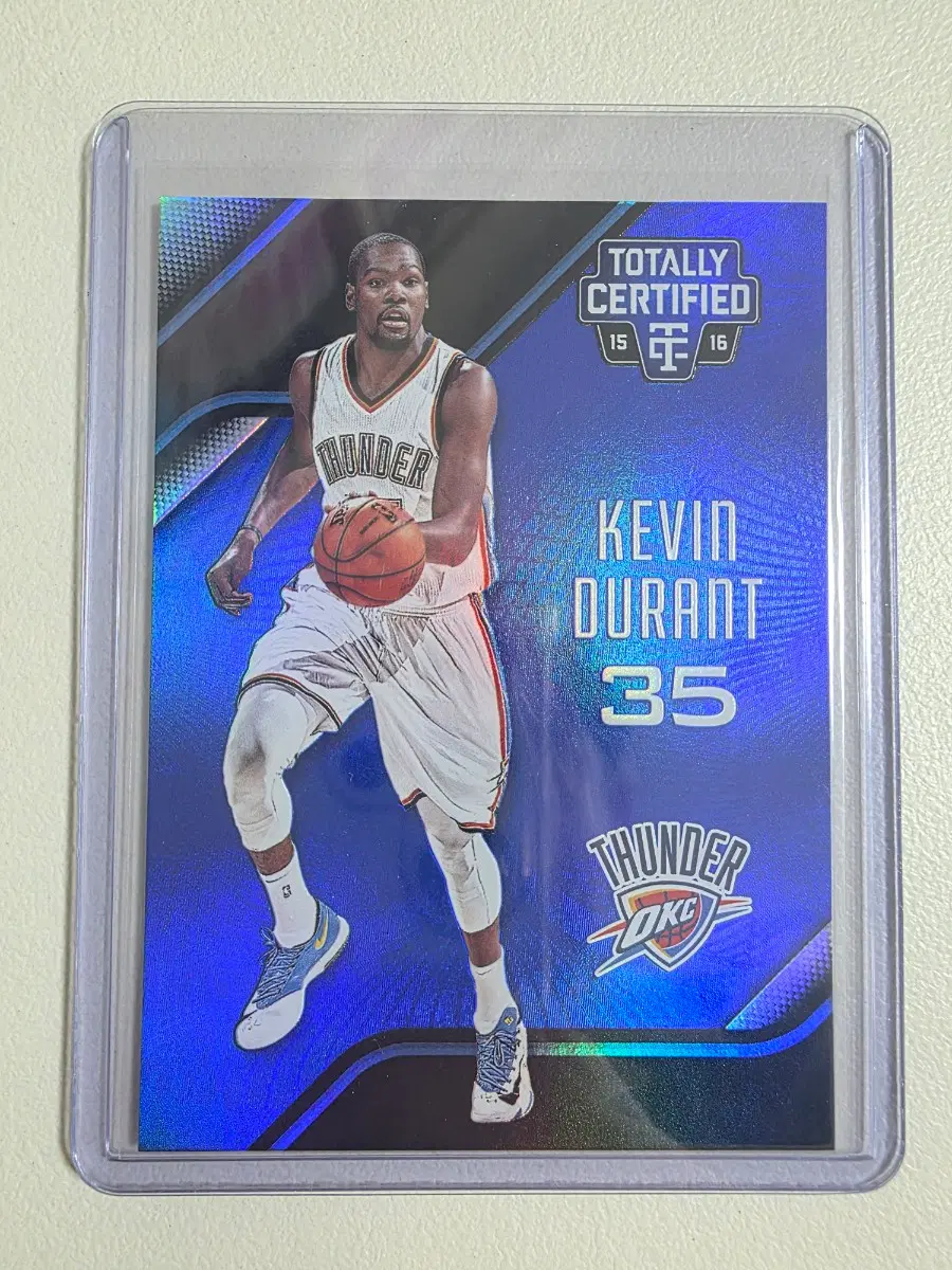 2015-16 nba 케빈 듀란트 totally certified 블루카드 오클라호마시티썬더