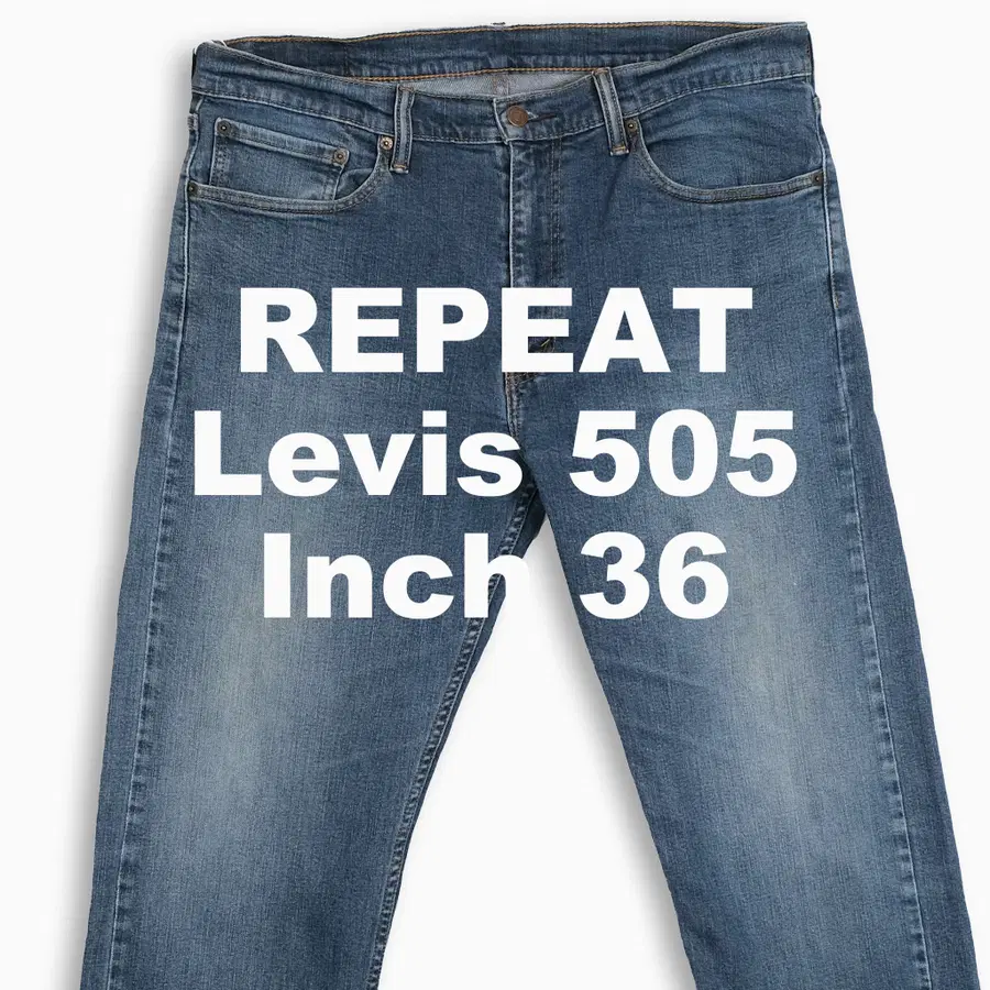 빈티지 리바이스 505 진청 36 인치 LV5053657