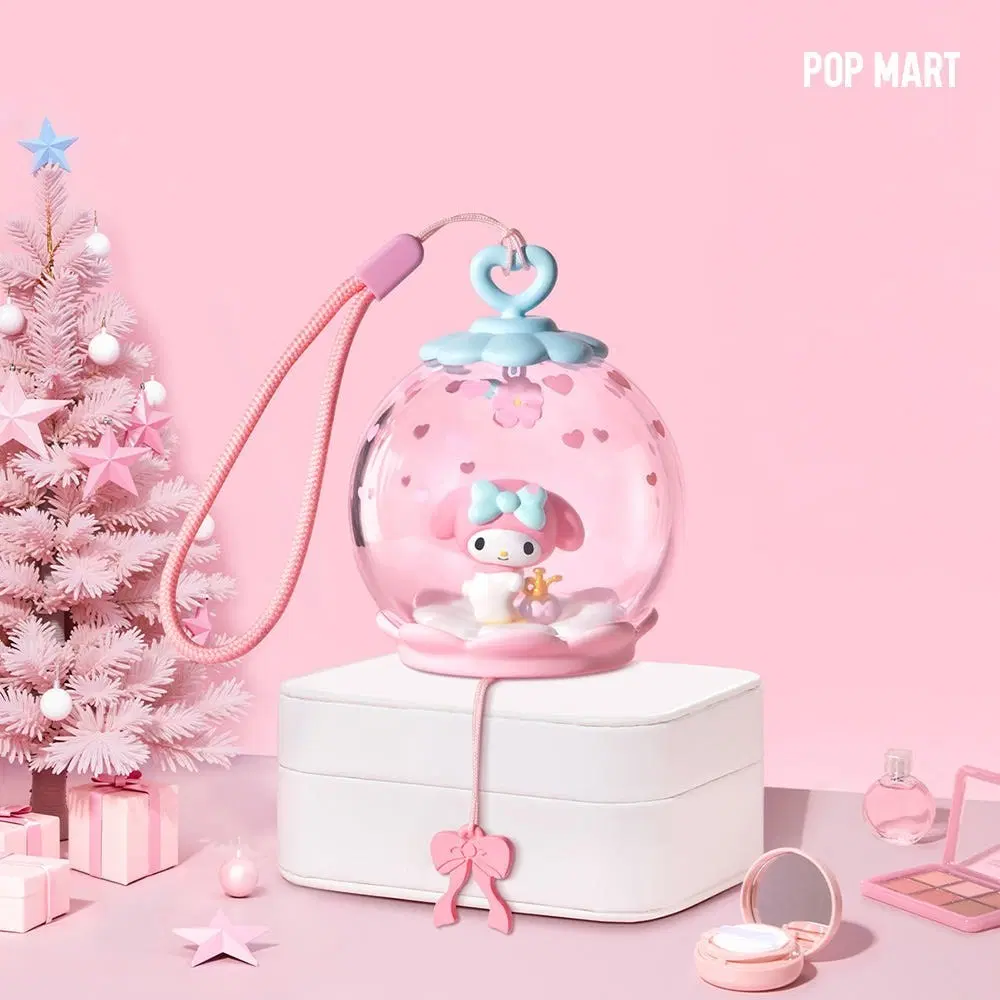 마이멜로디 마멜 풍경 종 후우링 산리오 POPMART 스위트 드림 하우스