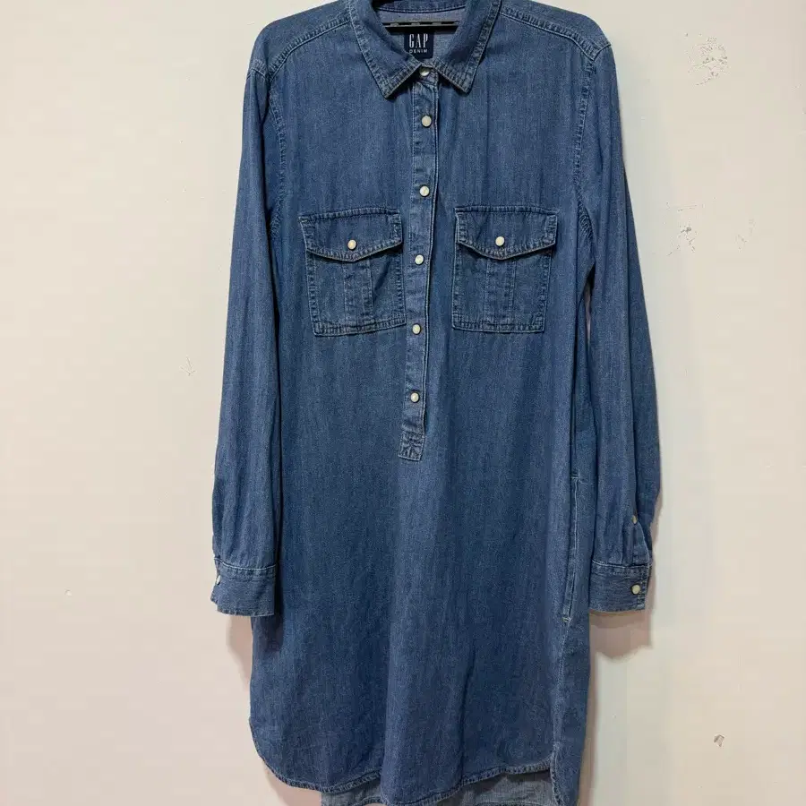 GAP 데님롱 셔츠 M 사이즈