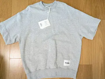 새상품 JIL SANDER+ 질 샌더 플러스 반팔 맨투맨 그레이 S