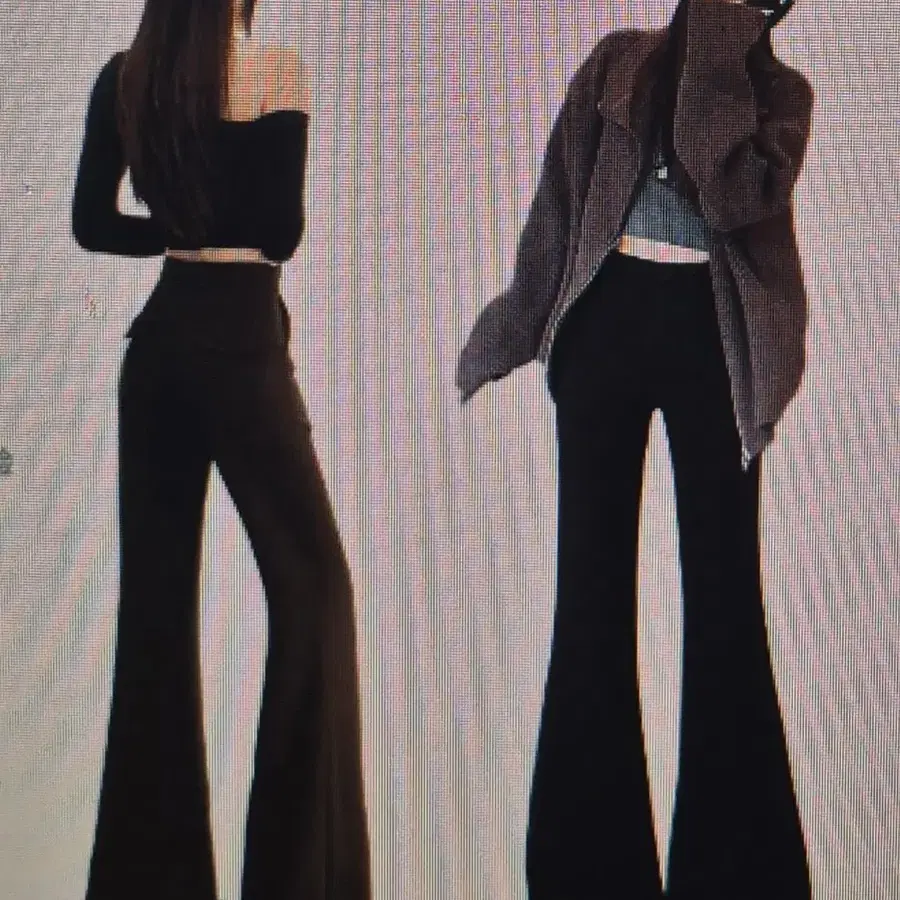 (해외배송)부츠컷 슬랙스 2컬러