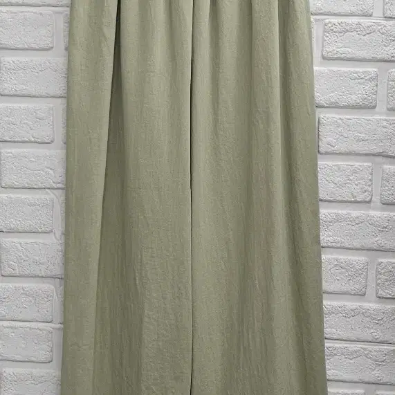A4941  밴딩 와이드 통바지