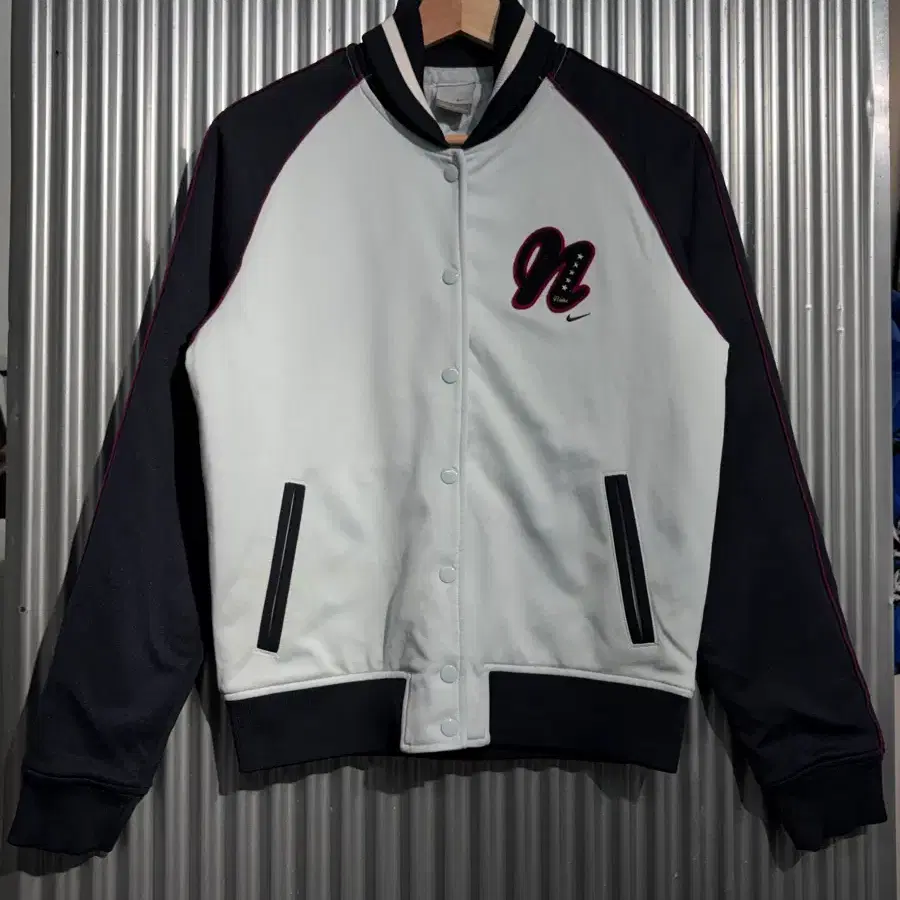 [90/L] 나이키 NIKE 2000년대 빈티지 배색 바시티 자켓 5.9