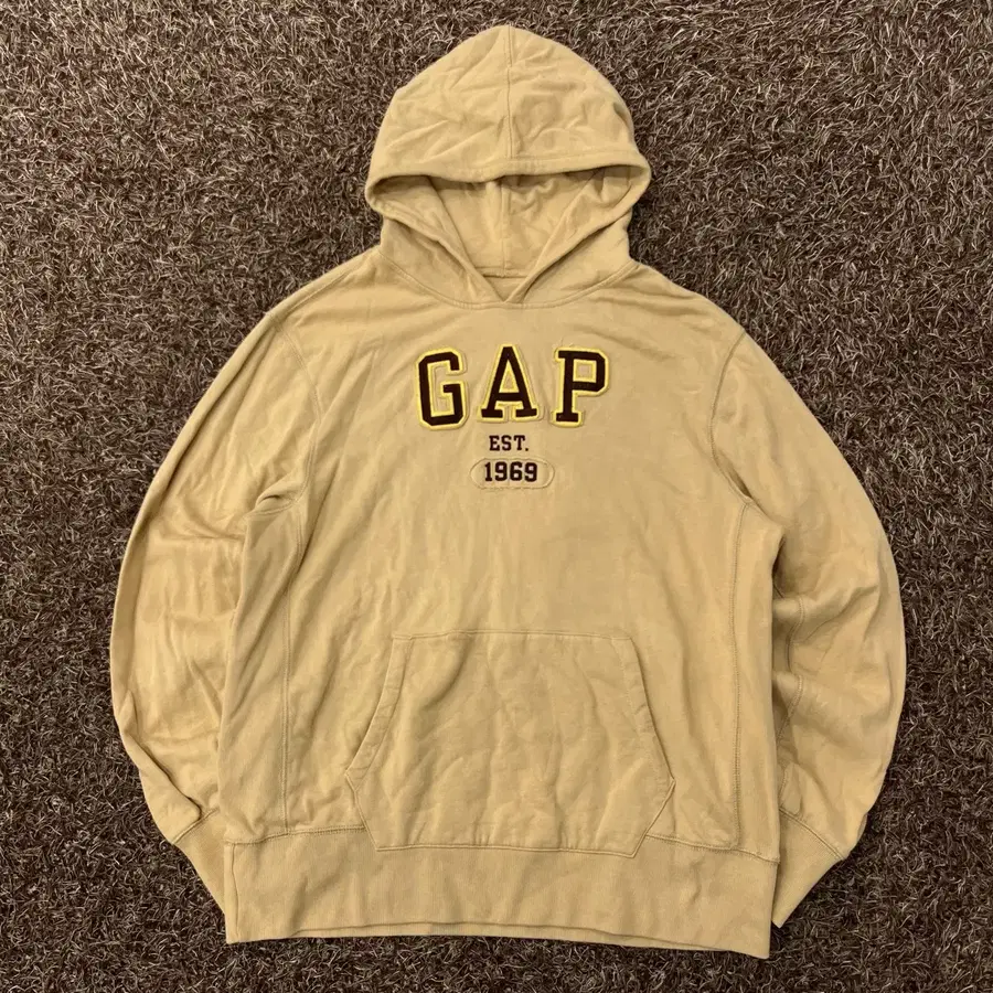 L GAP 갭 로고 후드티