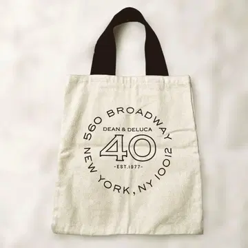 완판템 DEAN&DELUCA 40주년 기념 한정판 토트백
