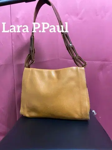 Lara P.Paul 이탈리아제 여성용 가죽 숄더백