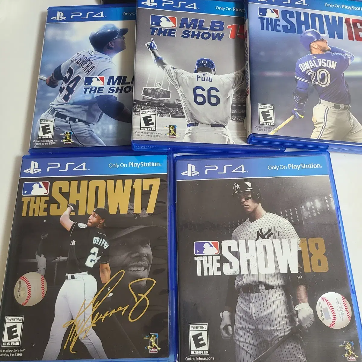 ps4 플스4 더쇼14 ,15 ,16 ,17 ,18