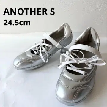 트렌드 ANOTHER S 발레코어 신발 24.5cm 실버 Y2K