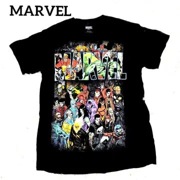 MARVEL 그래픽 T셔츠 블랙 M사이즈