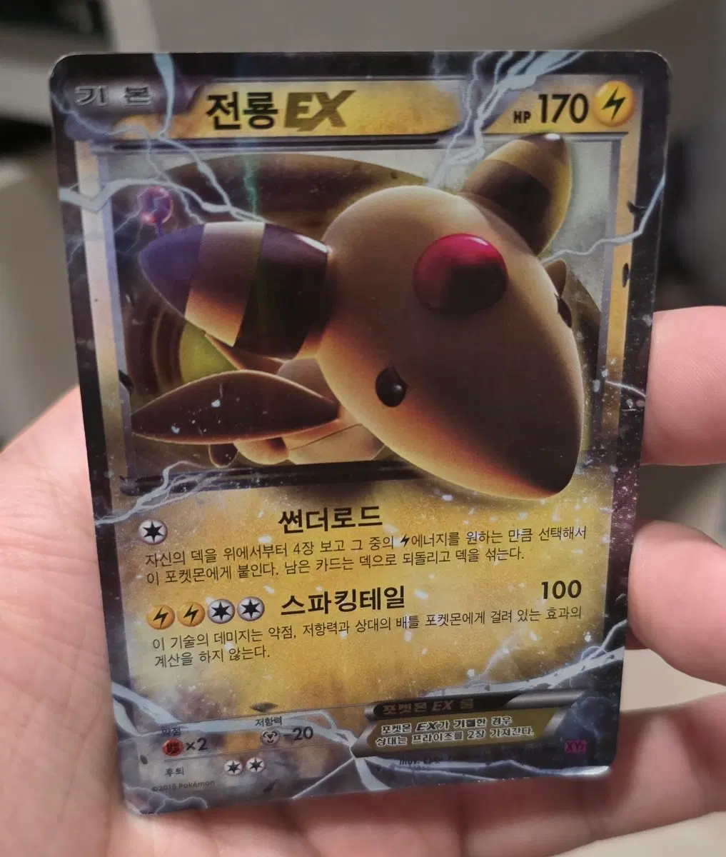 포켓몬카드 전룡EX XY7
