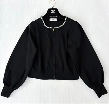 ANAYI 아나이 펄 블루종 정가 33000엔 컨디션 최상 블랙 38