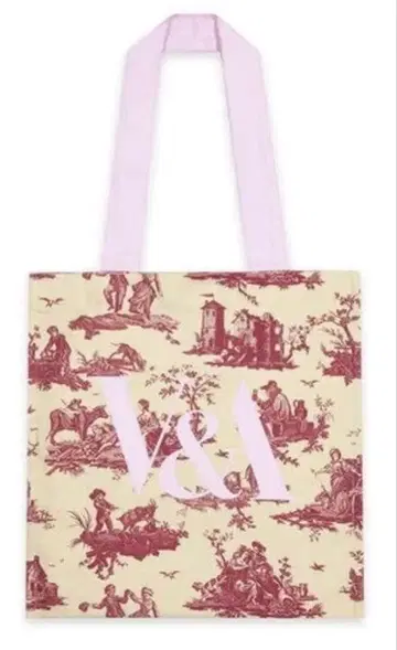V&A 뮤지엄 마리 앙투아네트 스타일전 한정판 토트백