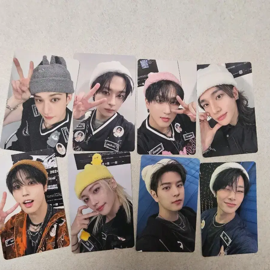 스트레이키즈 dominate japan world tour 타워레코드 특전포카 8종