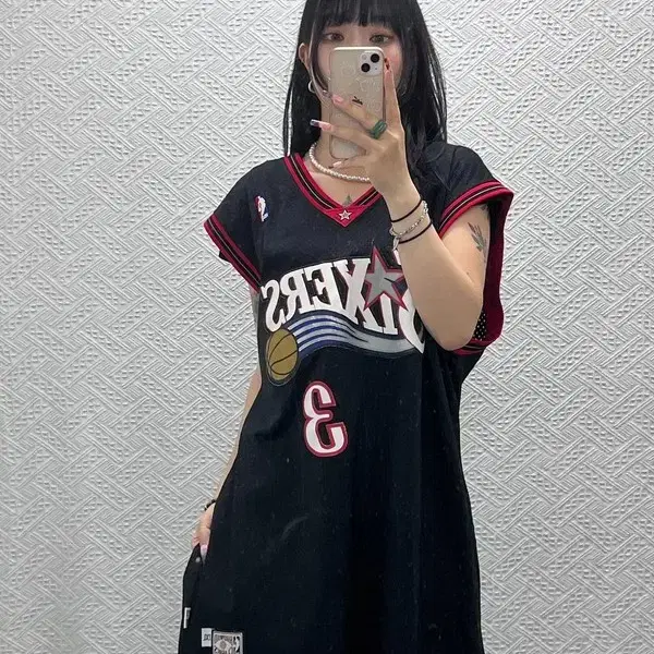 NBA HWC 필라델피아 세븐티식서스 유니폼 져지 나시 2XL C14244