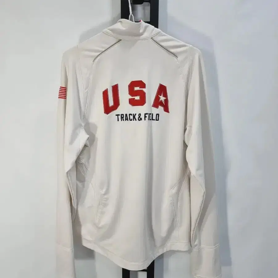 나이키 져지 usa 트랙앤필드 성조기 트랙탑 화이트 s
