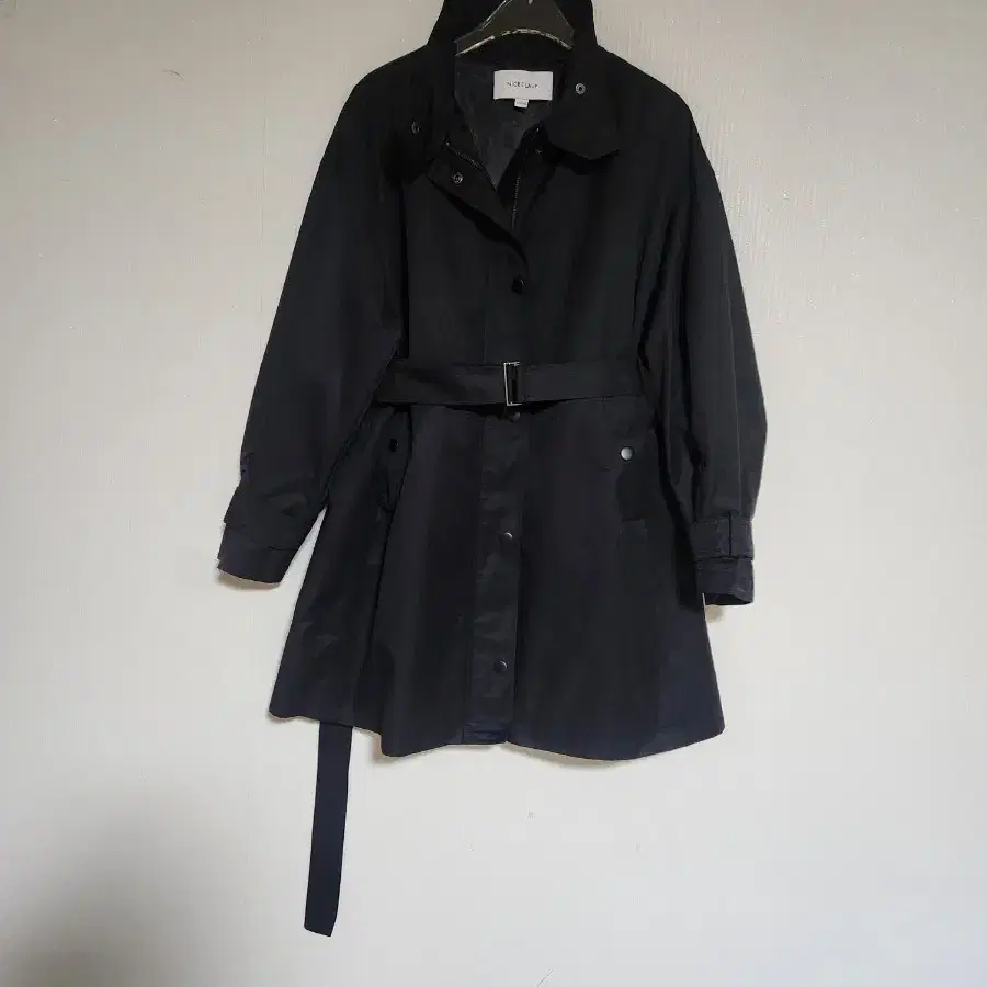 나이스클랍2024벨티드 트렌치 사파리55~66반 오버핏