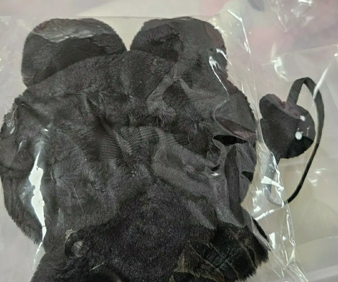 tor님 인형 케이프,가방 일괄 판매 10cm 솜인형 흑토끼 케이프