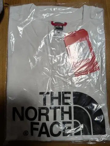 [ 새상품, 택 포함 ] THE NORTH FACE 티셔츠 3FN4 화이트 M