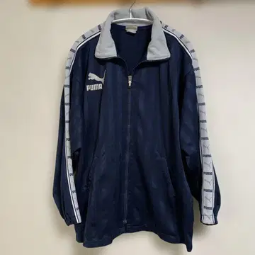 [90s 레어] PUMA 트랙 자켓 히트 유니온제 네이비 O