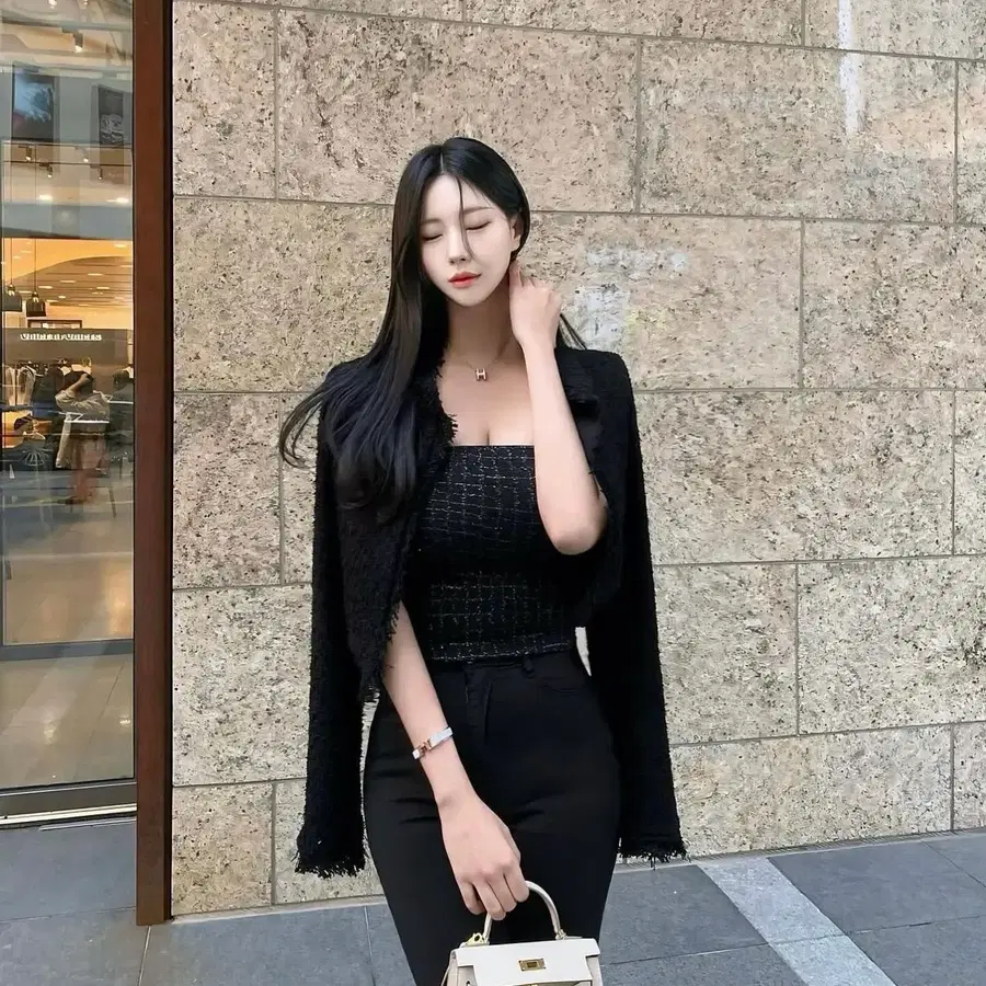 트위드 탑