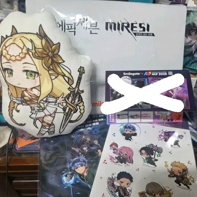 (일괄)2025 agf 스마일게이트 미래시 에픽세븐 데드어카운트 굿즈 판매