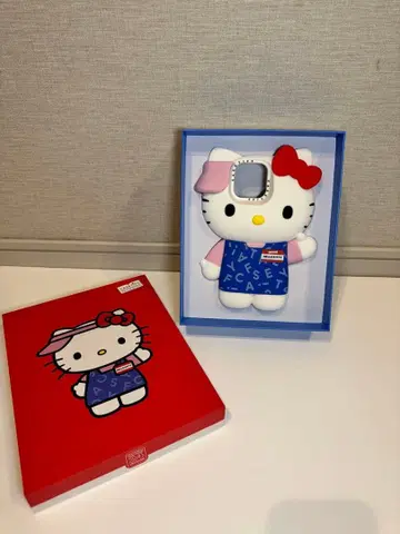 [ 새상품급 ] CASETiFY x 헬로키티 iPhone15 Pro 케이스