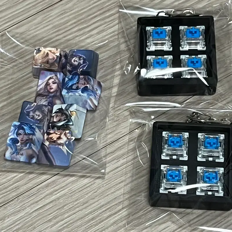 리그오브레전드 롤 와일드리프트 노티드 키캡