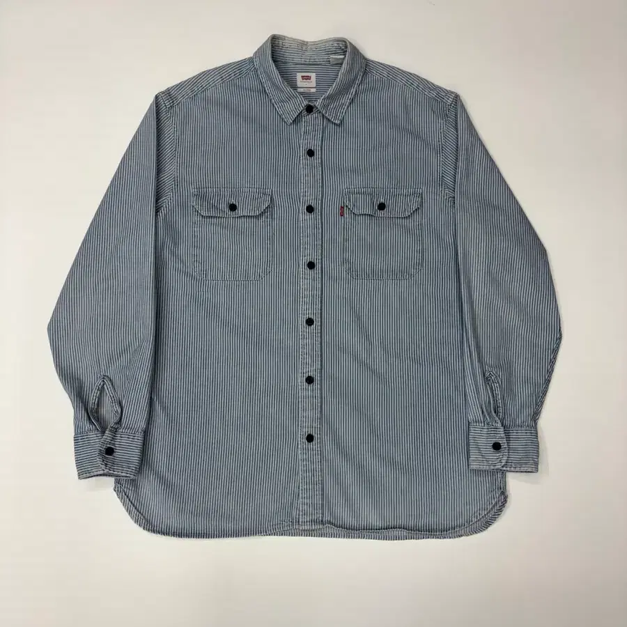 Levis 빈티지 리바이스 히코리 스트라이프 워크 셔츠