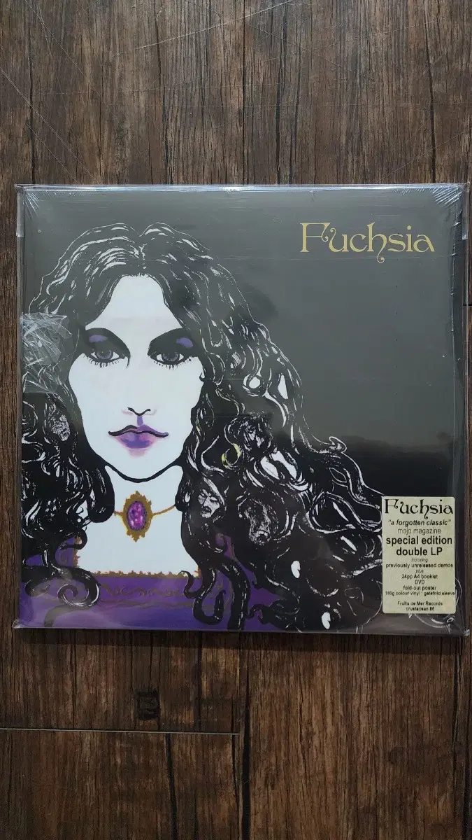 (LP)Fuchsia 미개봉 2LP+DVD 2018년 colour lp prog/psych/folk