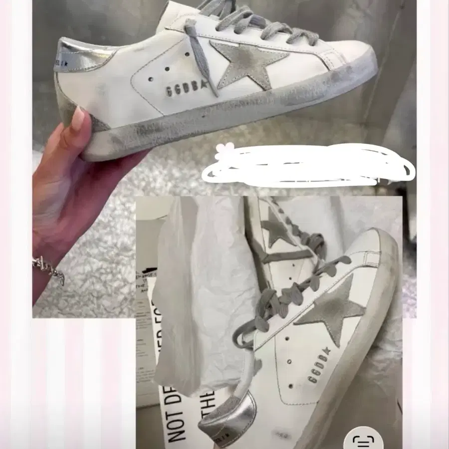 골든구스 실버탭 우먼라인