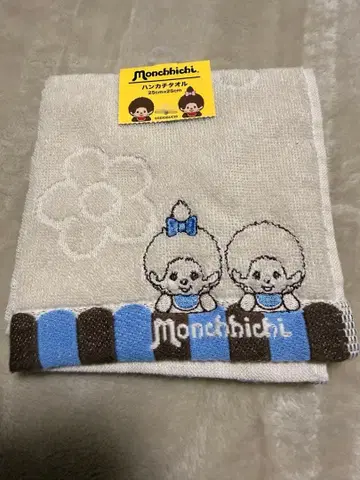 택 포함 새상품 몽치치 손수건 타월