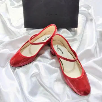 Repetto*레페토 발레 슈즈 펌프스 힐 에나멜 39