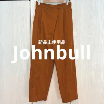 [ 택 포함 새상품 ] Johnbull 젬블 랩 이지 팬츠 M 오렌지