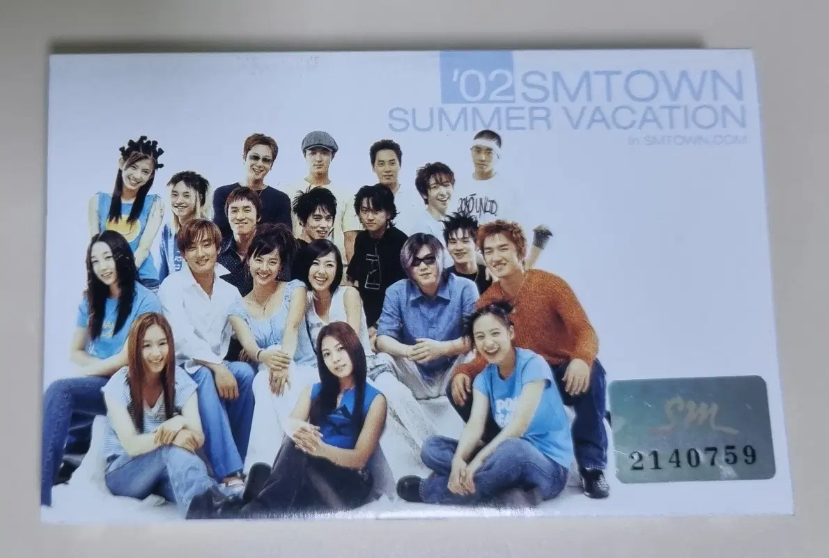 '02 SMTOWN Summer Vacation (개봉 카세트테이프)