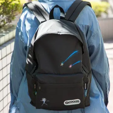 [ OUTDOOR PRODUCTS ] 하울의 움직이는 성 콜라보 백팩 블랙