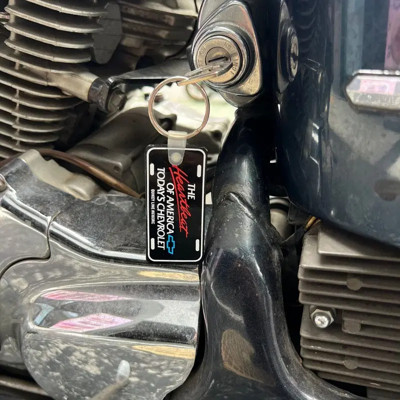 빈티지 Dave White Chevrolet 키링 y19026