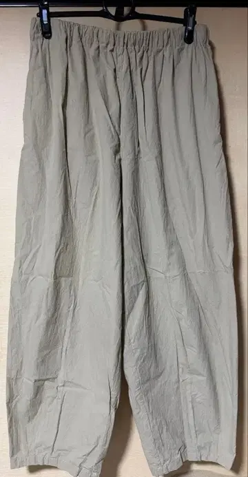 huis 코드 레인 벌룬 팬츠