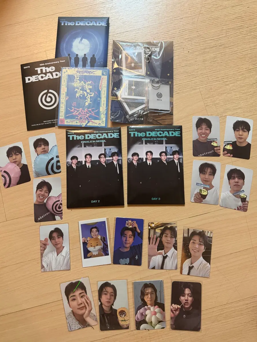 데이식스 데케이드 입장키트, 마데키트, 포카 일괄