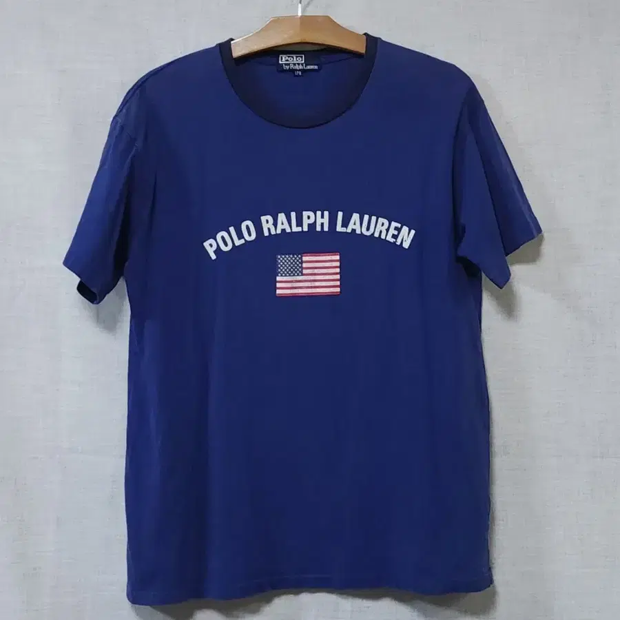 폴로 정품 일본 수입 빈티지 성조기 반팔 티셔츠 95
