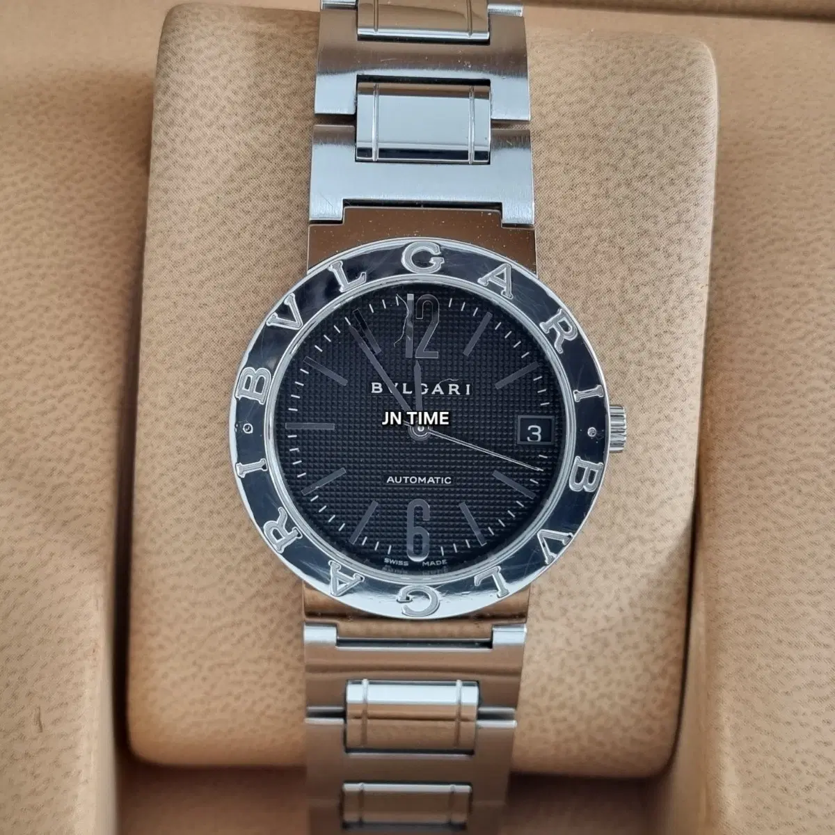 불가리 불가리 검판 구형 33mm 오토 여성용 BB33SS(오버홀 완료)