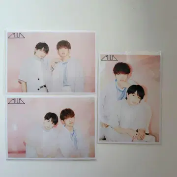 M!LK 요시다 진토 & 시오자키 타이치 27번째 브로마이드 3장 소금 레몬
