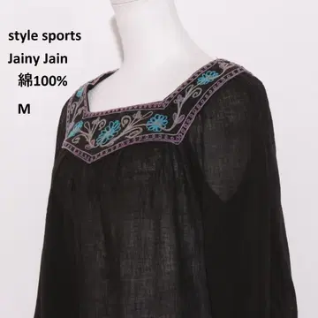 [ 새상품급 ] style sports 튜닉 튜닉 블라우스 면 100% M