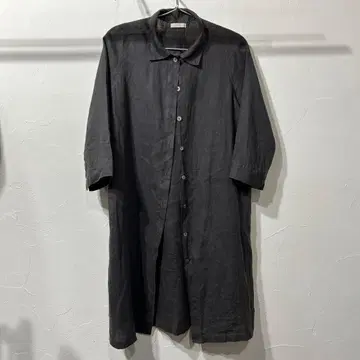 fog linen work 셔츠 원피스
